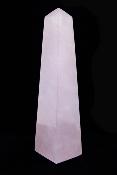 Gemstone Obelisk In Rose Quartz.   SP16752POL