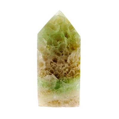 Fully Polished Fluorite Four Sided Point/ Tower Specimen.   SP16854