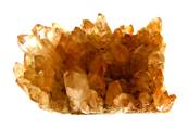 TANGERINE QUARTZ CLUSTER/ DRUZE PLATE SPECIMEN. SP9554