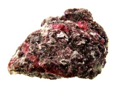 RUBELLITE WITH MICA ROUGH CRYSTAL SPECIMEN. SP9690