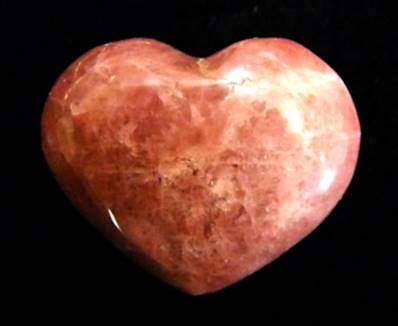 RASPBERRY QUARTZ HEART. SP9720POL