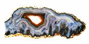 AGATE GEODE SLICE SPECIMEN.   SP9926POL