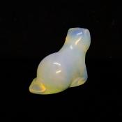 Seal Carving in Opalite.   SPR15191POL