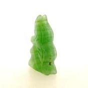 Kneeling Fairy Carved Figure in Green Aventurine.  SPR15507POL