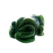 Gemstone Carving Of A Frog In Moss Agate.   SPR16798POL