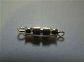 SILVER PLATED BARREL SCREW. 20MM LONG X 4MM DIA. 733NDCSP