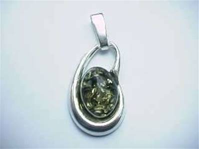 GREEN AMBER PENDANT ref BZ2E261002