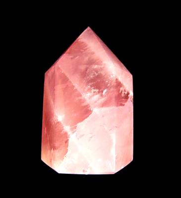 ROSE QUARTZ POLISHED POINT SPECIMEN.   SP11337POL