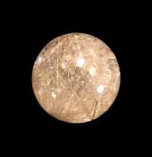 RUTILATED QUARTZ SPHERE.   SP11812POL