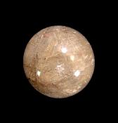 RUTILATED QUARTZ SPHERE.   SP11814POL