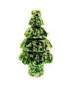 GEMSTONE CHRISTMAS TREE CARVING IN WYOMING JADE.   SP12969POL