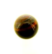 RED TIGERSEYE MINI SPHERE.   SP13124POL