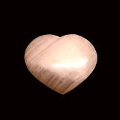 LARGE MANGANO CALCITE PUFF HEART.   SP14333POL 