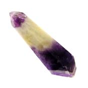 CHEVRON AMETHYST DOUBLE TERMINATED POLISHED POINT SPECIMEN.   SP14433POL