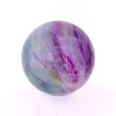 FLUORITE GEMSTONE SPHERE.   SP14932POL