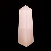 GEMSTONE OBELISK IN MANGANO CALCITE.   SP15020POL