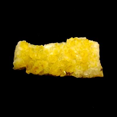 CITRINE DRUZE SPECIMEN (HEAT TREATED).   SP15059SLF