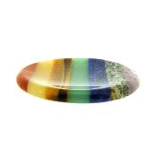 Chakra Polished Palm Stone/ Thumb Stone.   Sp15747pol