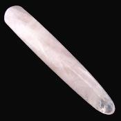 Rose Quartz Faceted And Tapered Massage/ Healing Wand.   SP15929POL