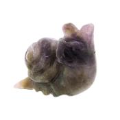 Carving Of A Snail In Amethyst.   SP15979POL
