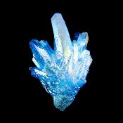 Aqua Aura Quartz Cluster Specimen.   SP16590