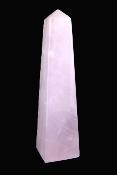 Gemstone Obelisk In Rose Quartz.   SP16752POL
