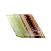 Fluorite fully polished diamond (Rhomboid Shape) slice specimen.   SP16831POL