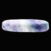 Gemstone Oval Trinket Dish In Purple/ Green Fluorite.   SP17105POL