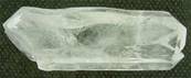 DOUBLE TERMINATED QUARTZ POINT SPECIMEN. 162 X 52 X 34MM APROX. 525g.