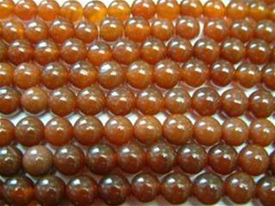 CARNELIAN BEAD STRING.   SPR356