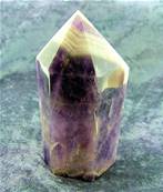 CHEVRON AMETHYST POLISHED POINT SPECIMEN. SP6652POL