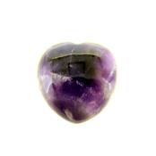 AMETHYST MINI PUFF HEART.   SPR13070POL