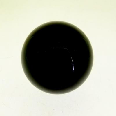 GEMSTONE SPHERES IN BLACK OBSIDIAN.   SPR13847POL   