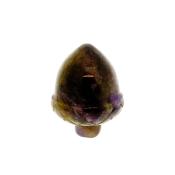 Acorn Carving in Amethyst.   SPR15243POL