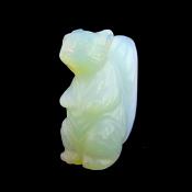 Squirrel carving in Opalite.   SPR15436POL