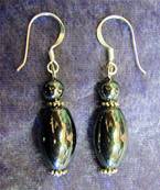 HEMATITE BEAD STYLE EARRINGS. SPR4580