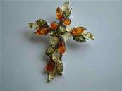 AMBER CROSS PENDANT ref BM2H038002