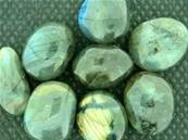 LABRADORITE 'HAND POLISHED' PEBBLES (SMALL). LABHPOL17