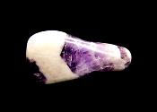 CHEVRON AMETHYST POLISHED PEBBLE SPECIMEN.   SP12318POL