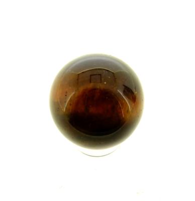 RED TIGERS EYE SPHERE.   SP13064POL