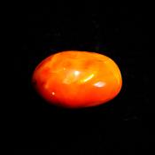 CARNELIAN POLISHED PEBBLE/ PALMSTONE.   SP13397POL