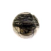 GEMSTONE SPHERE IN SPIDER'S WEB JASPER.   SP14317SHF