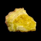 CITRINE DRUZE SPECIMEN (HEAT TREATED).   SP15050SLF