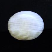 Mangano calcite Polished Oval Thumb or Palm Stone.   SP16194POL