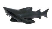 Carving Of A Shark In Black Obsidian.   SP16366SLF