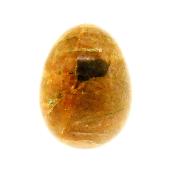 Gemstone Egg In Peach Moonstone (Feldspar).   SP16526POL