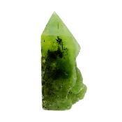 Prehnite With Epidote Partially Polished Botryoidal Point/ Tower Specimen.   SP16856POL
