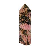 Gemstone Rectangle Section Obelisk In Rhodonite.   SP16876POL