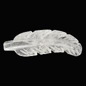 Carving Of A Feather In Quartz.   SPR16941POL