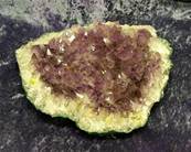 BRAZILIAN AMETHYST DRUZE/ CLUSTER BOWL FORMATION.   SP6197